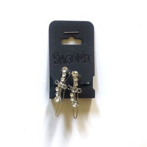🆕 [Smoothies] Baroque Crystal Hair Clips - Pair